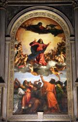 Tiziano: Mária mennybevétele, Santa Maria Gloriosa dei Frari, Velence